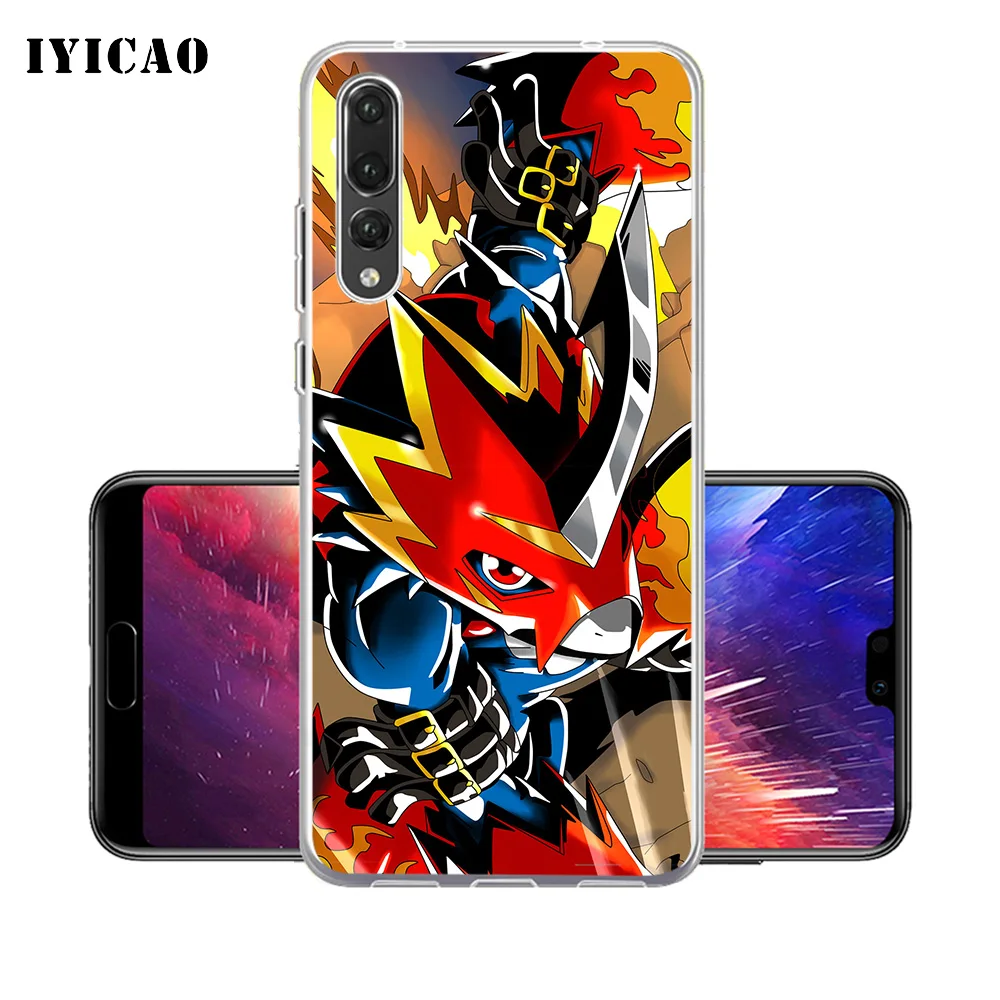 IYICAO Digimon Evolution Мягкий силиконовый чехол для телефона Huawei P30 P20 Pro P10 P9 P8 Lite P Smart TPU