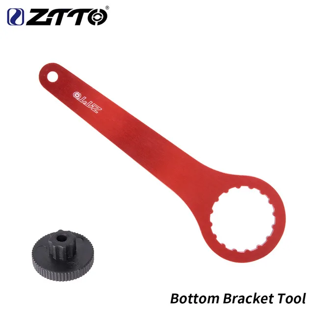 Red ZTTO BB Wrench Repair Tool For BSA BB109 BB30 PF30 BB51 BB52 Bottom Bracket Tool 44mm 16 notch Installation Tool Remover - Color: Red