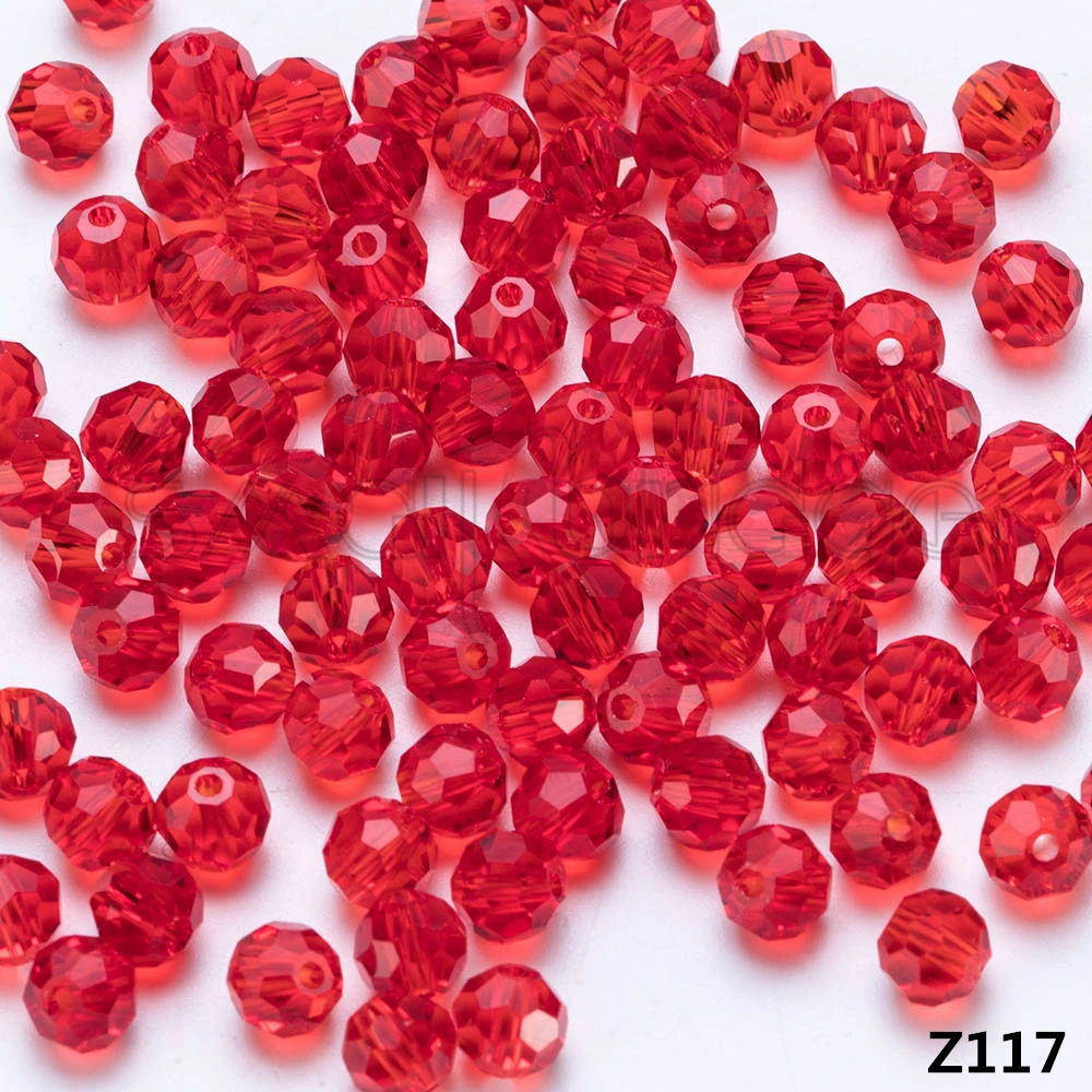 Mix item Red Czech Glass Beads Facted for Jewelry Making Necklace Materials DIY Loose Crystal Beads Wholesale Z117