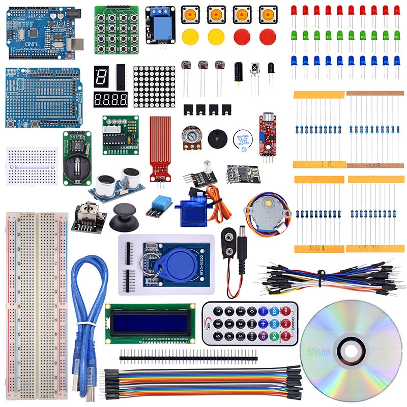 Стартовый комплект с радиочастотной идентификацией для Arduino UNO R3 обновленная