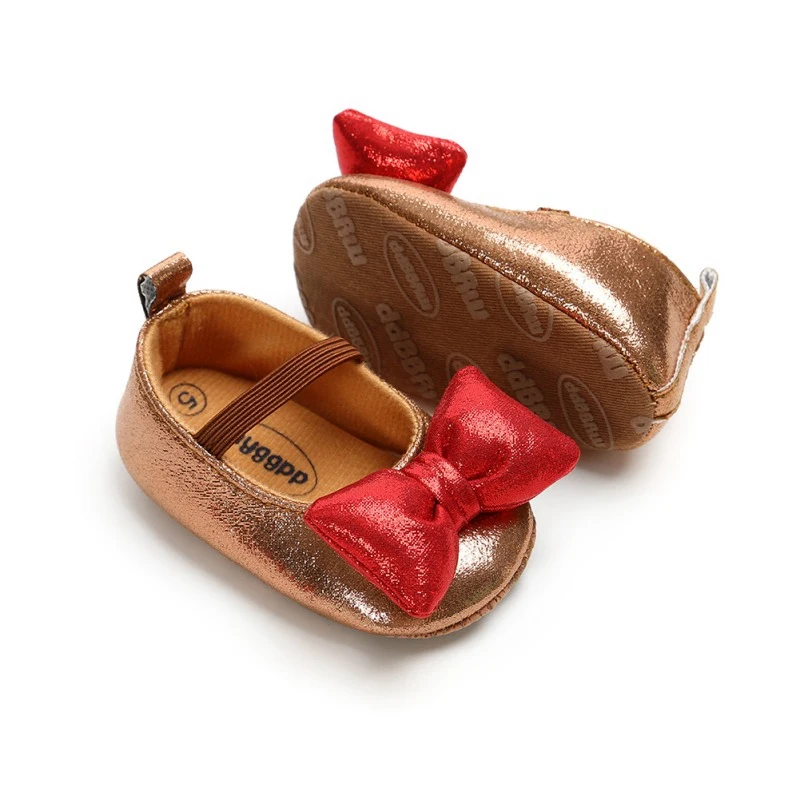 Обувь для маленьких девочек пинетки новорожденных осенняя нескользящая обувь из