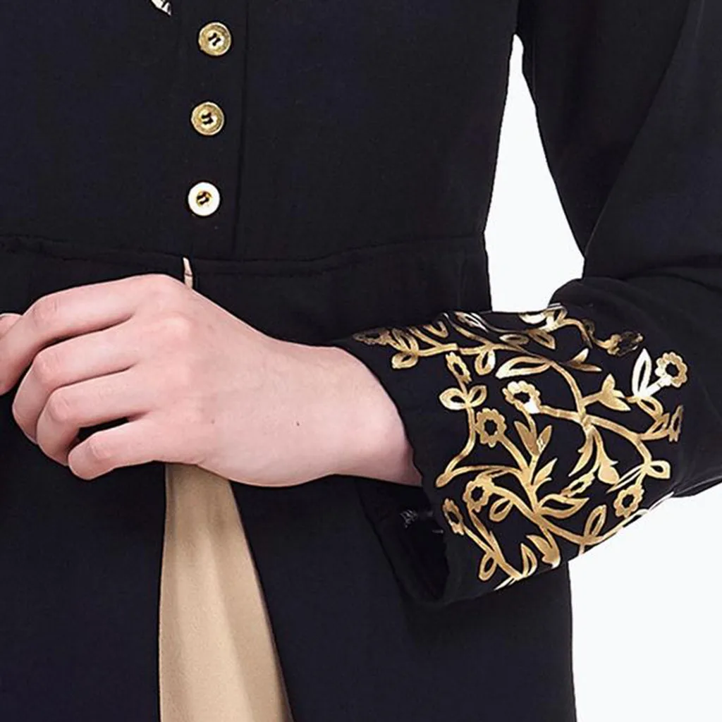 2019 мусульманское платье женское MyBatua abaya с хиджабом jilbaba мусульманская одежда