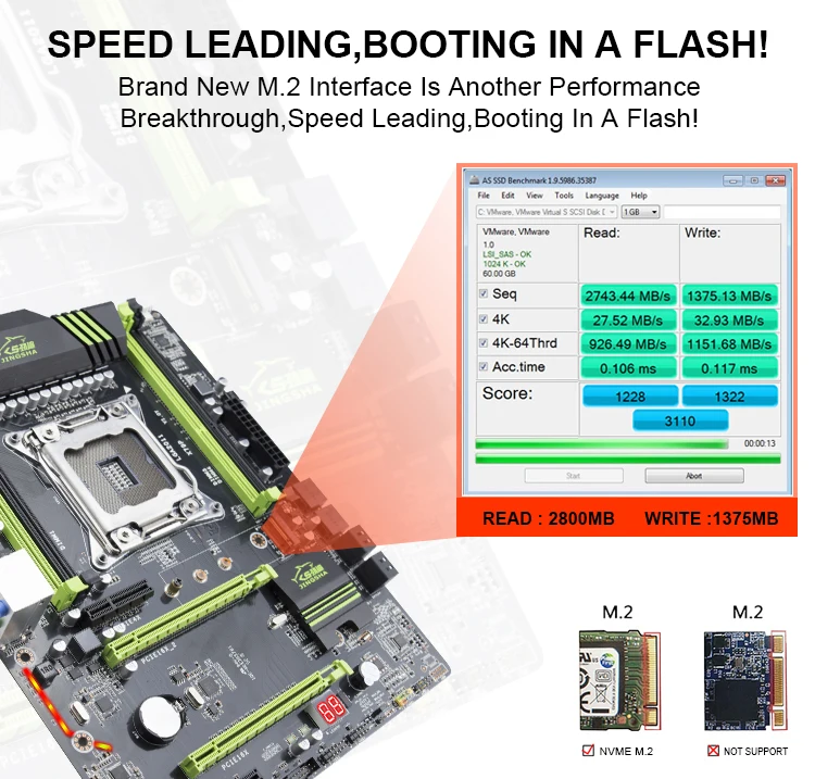 Jingsha X79 материнская плата LGA2011 ATX USB3.0 SATA3 PCI-E NVME M.2 SSD поддержка памяти REG ECC ram Xeon E5 cpu USB Flash 32G
