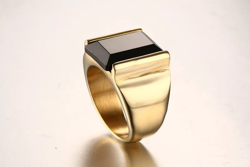 EAMIOR15mm Insert Nature Stainless Steel Black Wedding Ring for Men Small Exquisite Friend Valentine Anniversary Gift | Украшения и