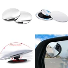 Универсальное автомобильное 360 широкоугольное маленькое круглое зеркало, 2 шт., для Renault Koleos, Clio Scenic, Megane Duster, Sandero, Captur, Duster