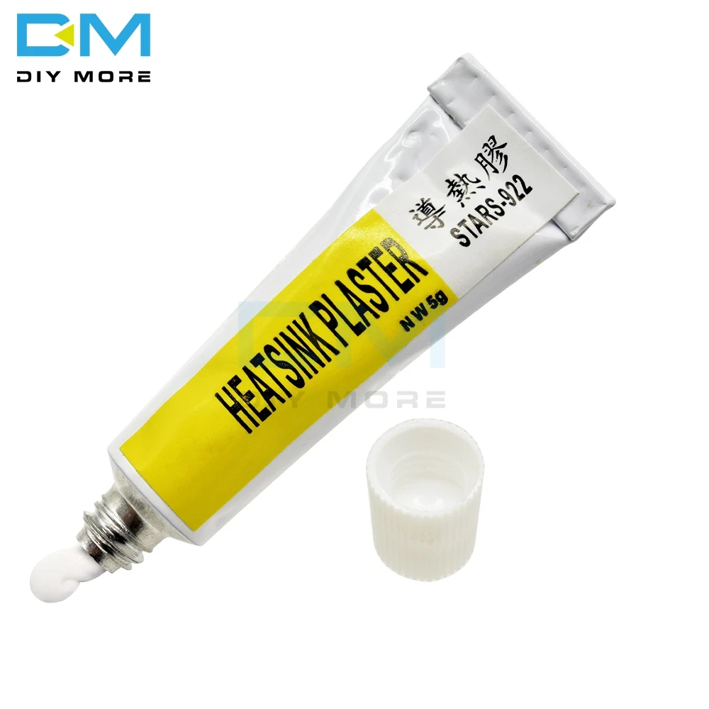 

5PCS lot CPU GPU Thermal Silicone Grease Compound Glue Cooling Paste Heat STARS-922