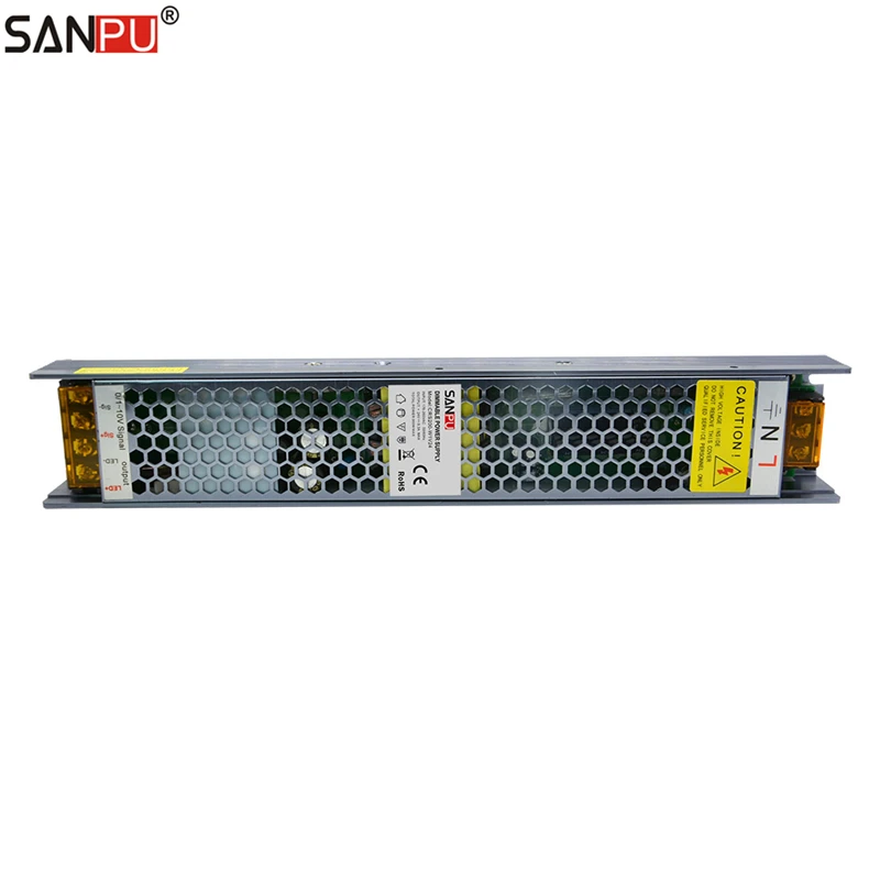Светодиодный драйвер SANPU с регулируемой яркостью 24 В 8 А 200 Вт Triac & 0 10 2 в 1 источник