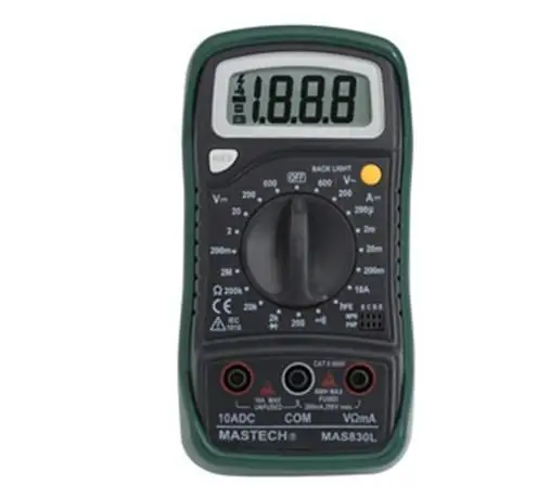 MASTECH MAS830L пальмовый цифровой мультиметр DMM 3 1/2 карманный размер | Компьютеры и офис