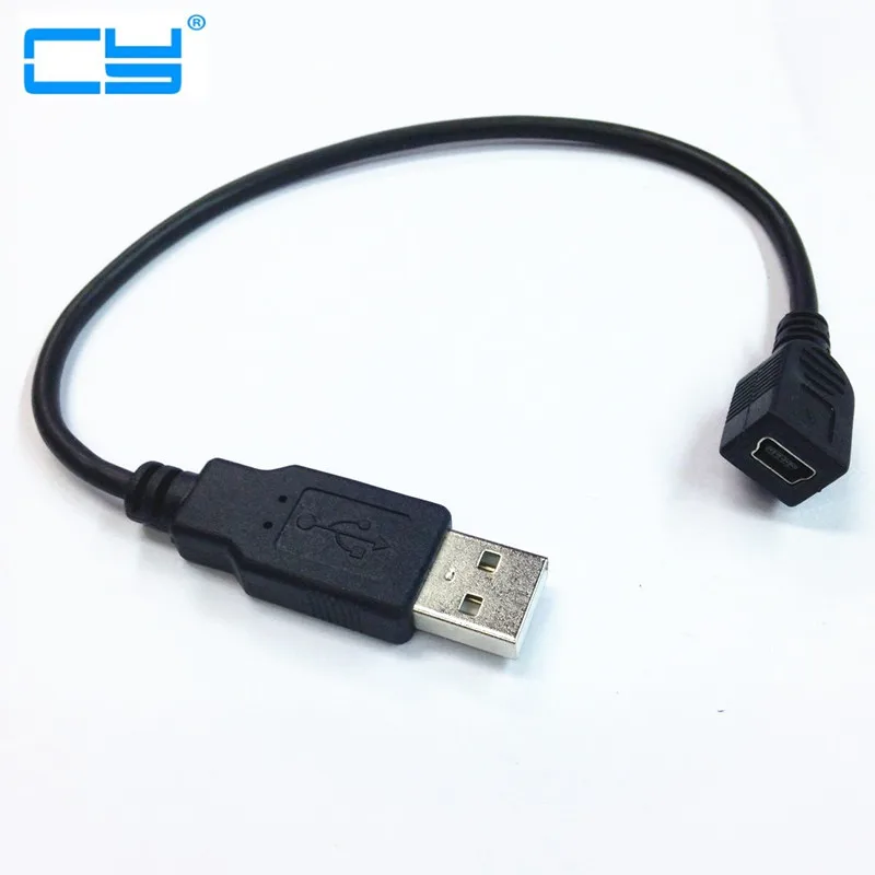 USB 2 0 mini 5Pin 5P Женский к Штекерный кабель 25 м|Компьютерные кабели и разъемы| |