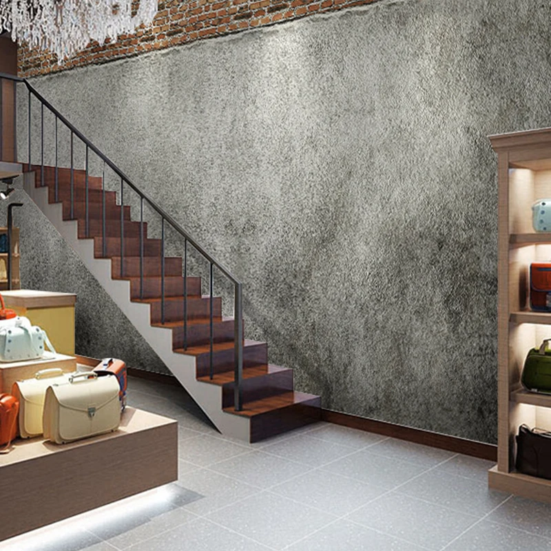 Пользовательская 3d роспись европейский стиль ностальгические текстурные обои