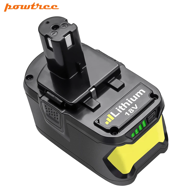 Литий ионный аккумулятор Powtree 18 в 9000 мАч P108 P 108 для Ryobi RB18L40 P2000 P310 BIW180 L30