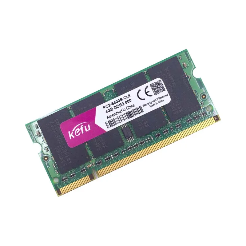 Ноутбук KEFU so dimm 1 ГБ 2 4 Гб ddr2 800 оперативная память sdram Память ram МГц sodimm|2gb 800mhz sodimm|ram