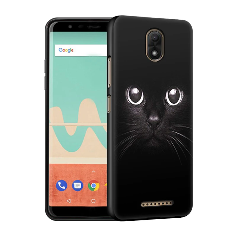 JURCHEN чехол для телефона Wiko Jerry 3 с мультяшным принтом матовый Мягкий силиконовый