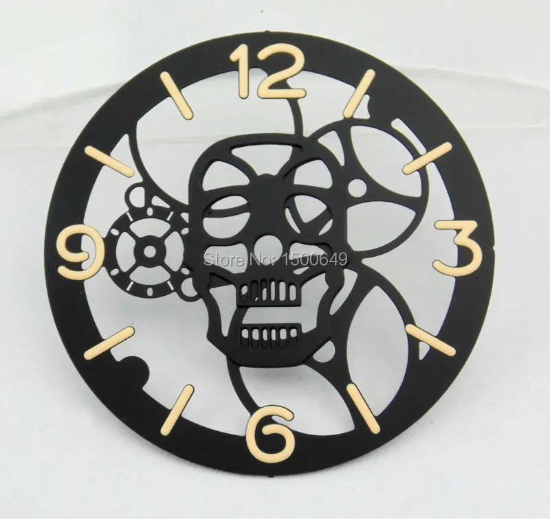 Часы мужские механические с ручным заводом 38 9 мм черный циферблат стерильные