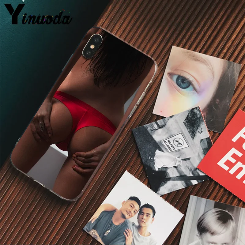 Yinuoda, сексуальное нижнее белье, бикини для женщин, девушек, мягкая оболочка, чехол для телефона для iPhone 8, 7, 6, 6S Plus, 5, 5S, SE, XR, X, XS, MAX, чехол