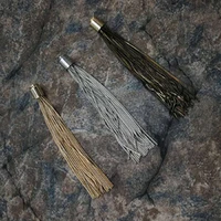 Металлические серьги-кисточки ALBASHAN