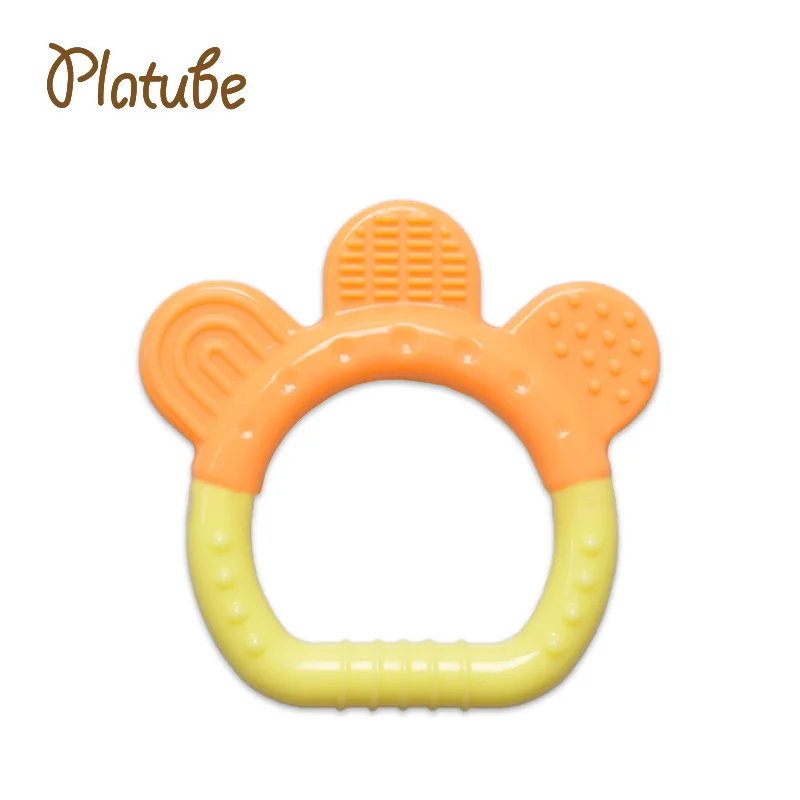 1pc Baby Teething Toys Cute Fruits Silicone Teether Pendant Necklace Accessories Infant Chew DIY | Мать и ребенок