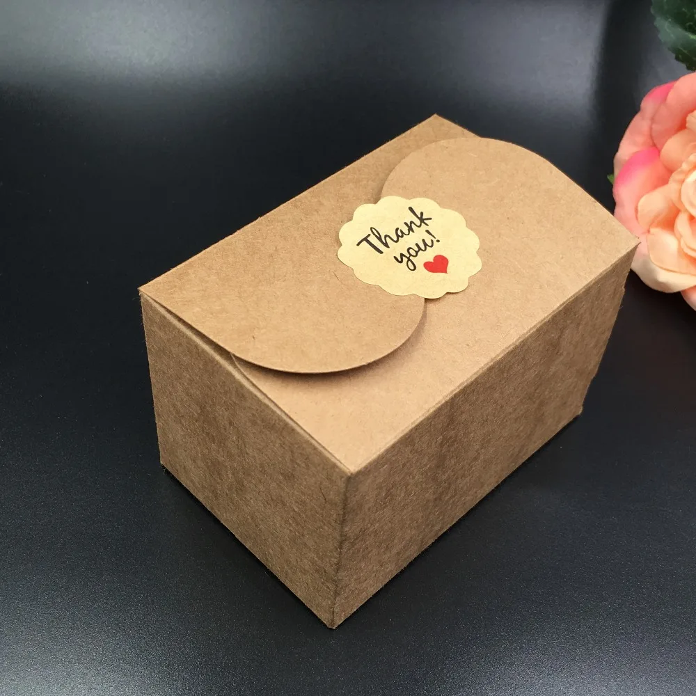 

new 50pcs/lot White Kraft Paper Box Essence Oil bottle Cosmetics Party Gift box