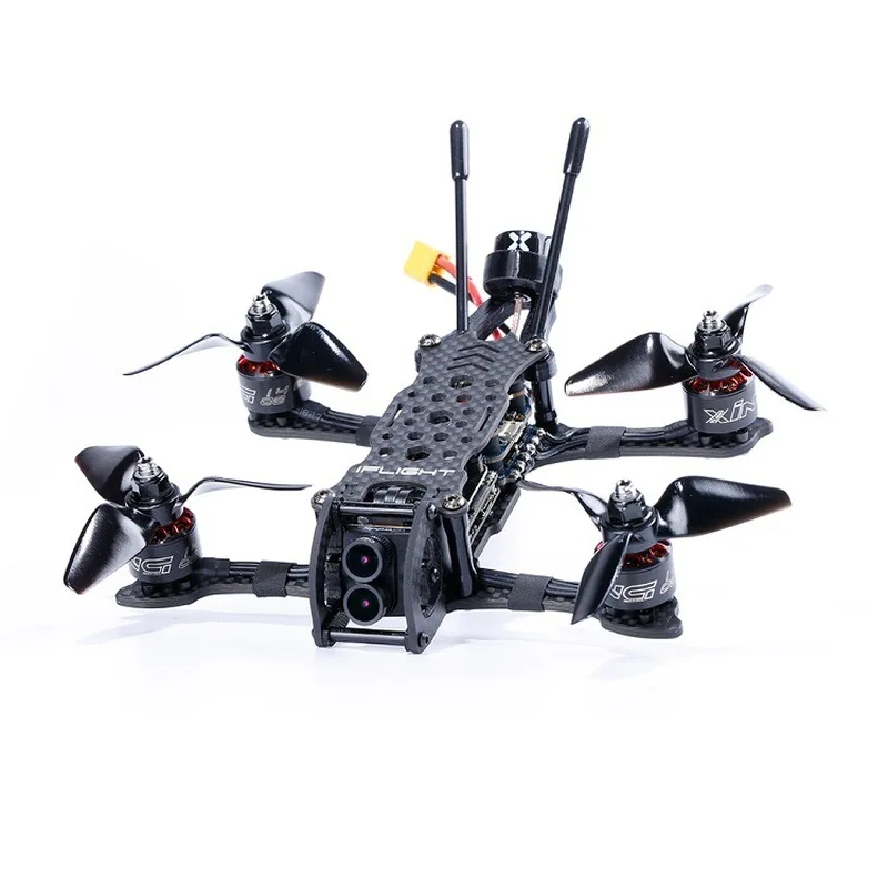 Квадрокоптер iFlight iH3 4K Mini F7 TwinG OSD Whoop FPV Racing Drone PNP BNF w/ Caddx.us Tarsier с двойной камерой и