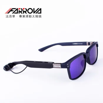 구매 FARROVA-블루투스 편광 선글라스, 남성 힙 스터 선글라스, 여성 근시 헤드폰 헤드셋, 승마 스포츠 안경