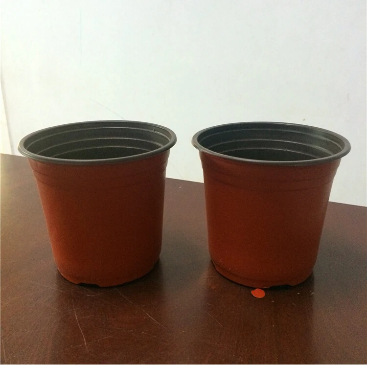 

110# Nursery Pots Seedlings Nursery Pots 100PCS Plastic Flowers Plants pot