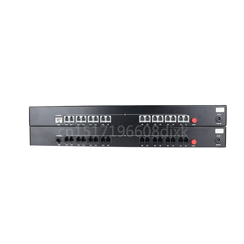 16-канальный PCM-голосовой Телефон + 1-канальный 100M Ethernet-волоконно-оптический