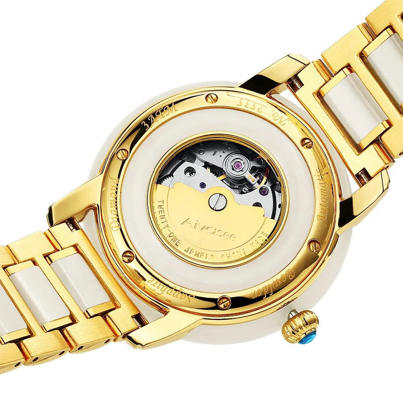 Часы мужские механические с нефритовым циферблатом в античном стиле|Мужские