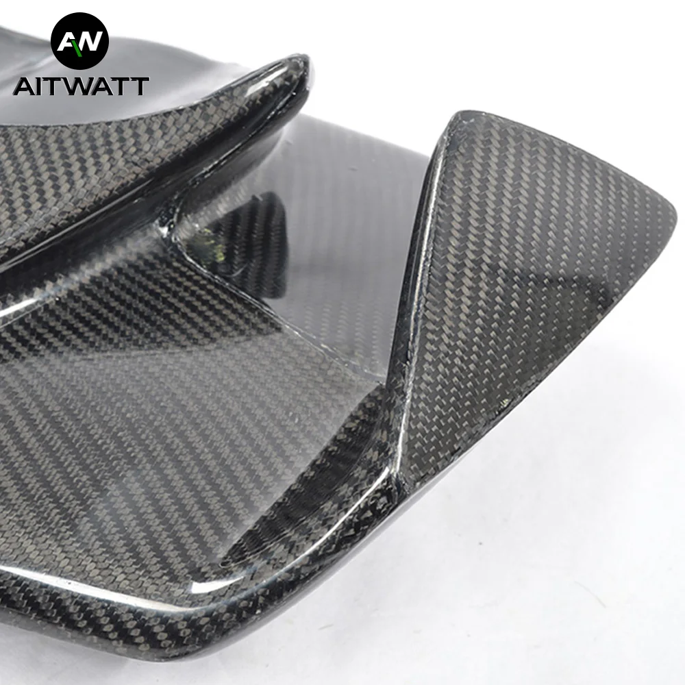 Для Volkswagen Scirocco 2009 2010 2011 2012 2013 2014 углеродное волокно задний спойлер на крышу