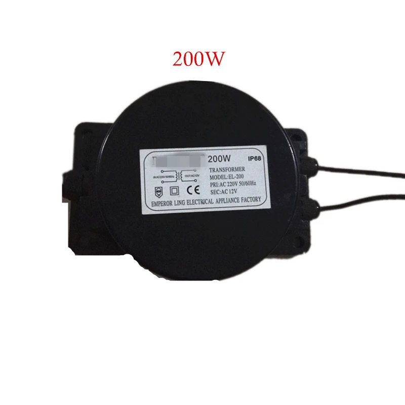 Светильник ing трансформатор AC12V IP67 Водонепроницаемый подводный светодиодный