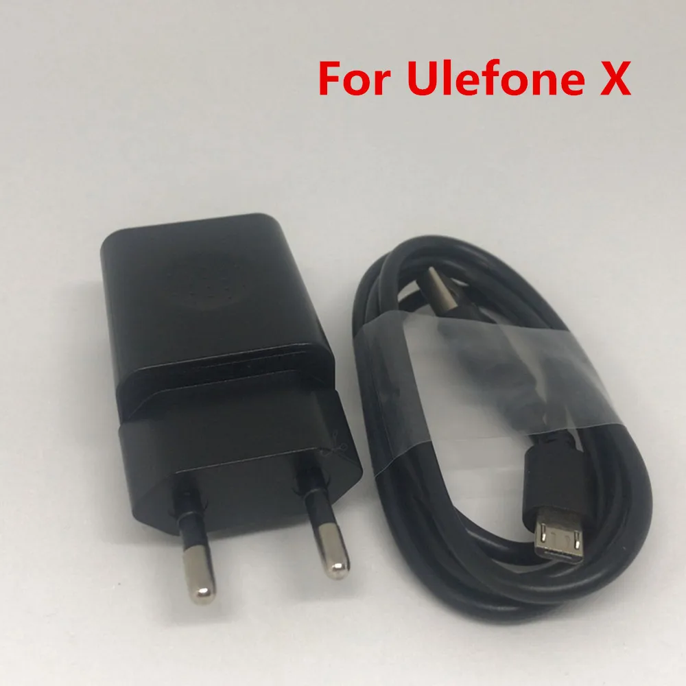 Новый оригинальный адаптер питания ULEFONE X USB 5 В зарядное устройство с европейской