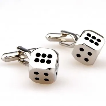 Запонки для игральных костей 2 пары Бесплатная доставка Акция - купить по