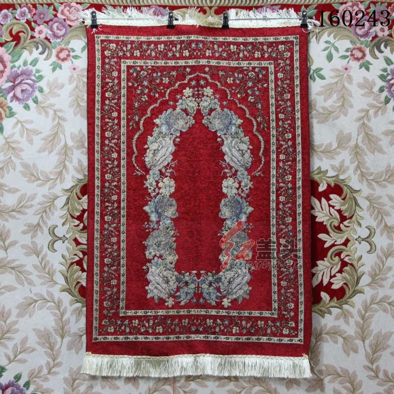 Новая модель коврик одеяло ковер для молитв исламский молитвенный 70*110 см | Дом и