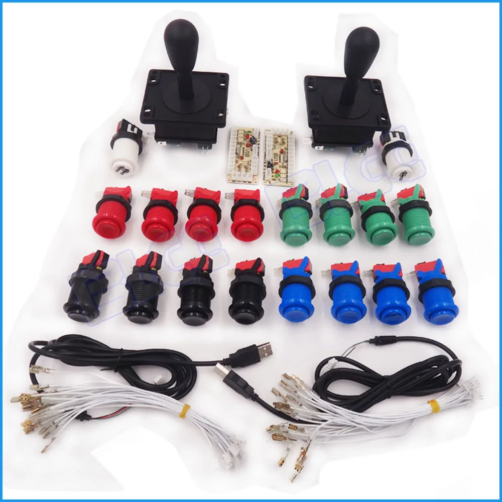 Детали для аркадных игр сделай сам с нулевой задержкой USB кодировщик + провода 8