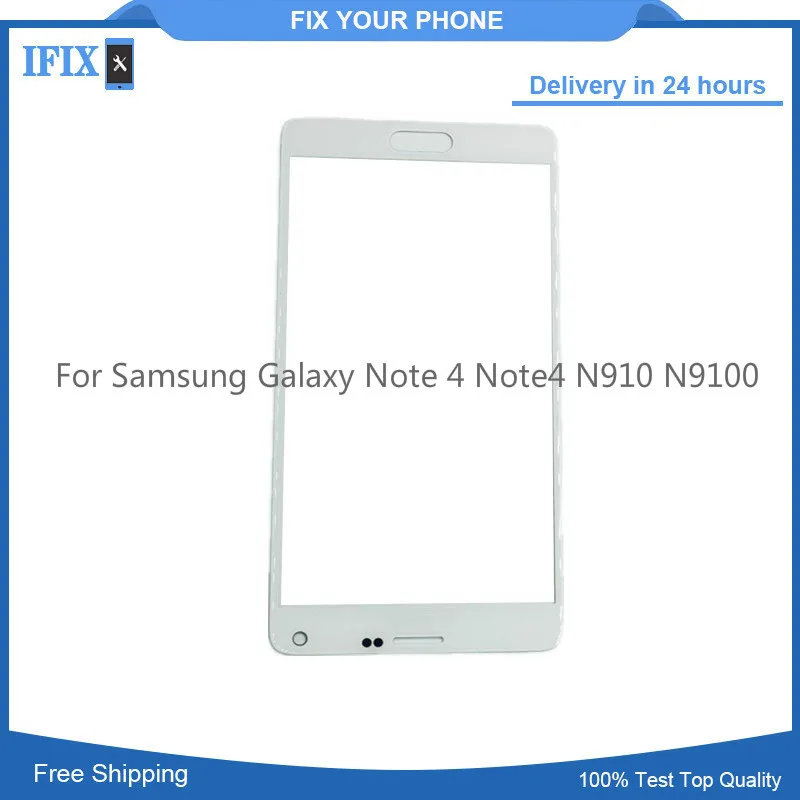 Высокое качество для Samsung Galaxy Note 4 Note4 N910 N9100 Замена ЖК Сенсорная панель стеклянная