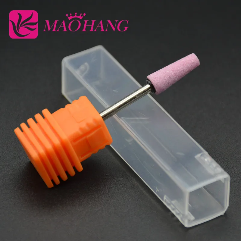 MAOHANG 2 шт./лот керамические сверла для ногтей фрезы профессионального маникюра