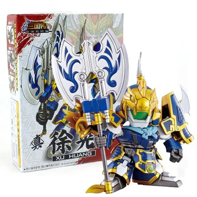 22 Аниме фигурки SD/BB Gundam Sousou Chouun Kanu Ryuubi Ryofu Chousen Kakouton 8 см модель горячее предложение: Наборы игрушек робот-Паззл хобби - Цвет: 22