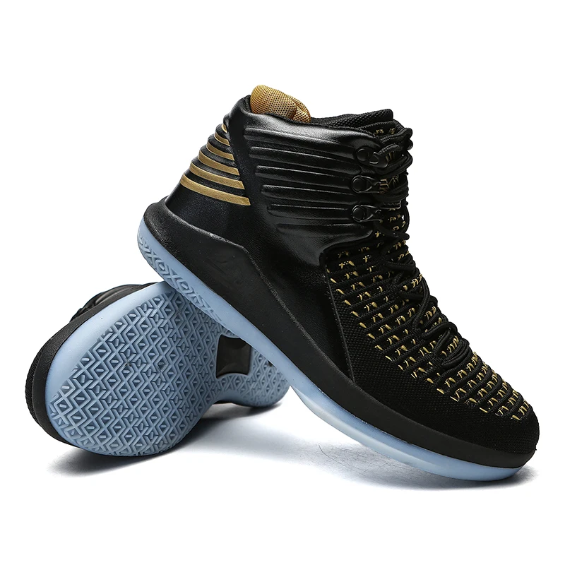 Мужская баскетбольная обувь из железного металла мужская спортивная 2018