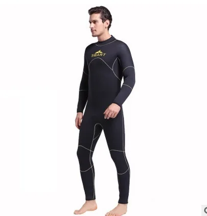 Неопреновый спортивный гидрокостюм SBART 5 мм мужская неопреновая одежда с длинным