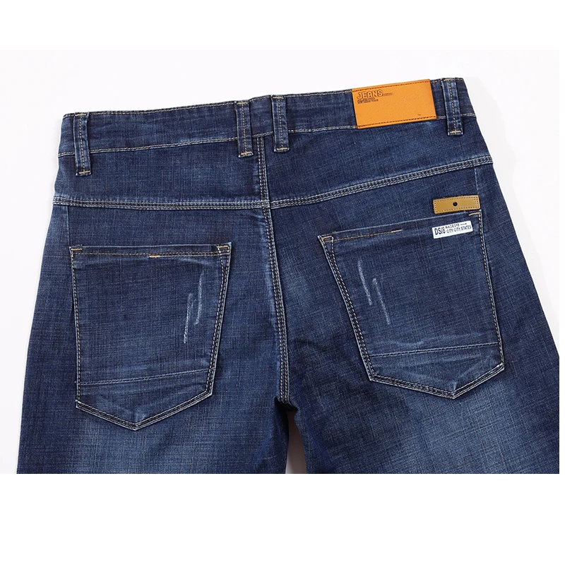 Джинсы KSTUN мужские облегающие прямые стрейчевые тонкие повседневные штаны