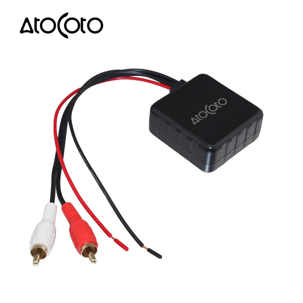 Модуль приемника Bluetooth AUX с фильтром автомобильный адаптер RCA кабелем радио