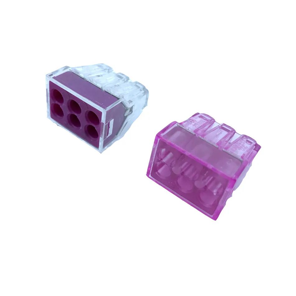 Соединитель 733 106 20 шт./корт. Вставной тип провода быстрое подключение Клеммная