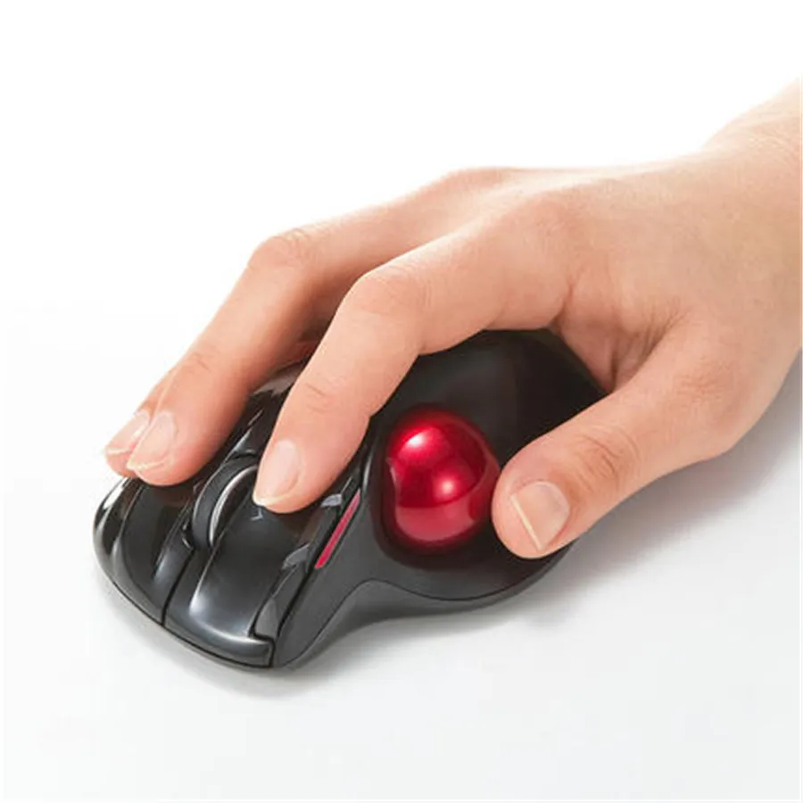 SANWA поставка эргономичная Проводная/Беспроводная/bluetooth мышь с трекболом