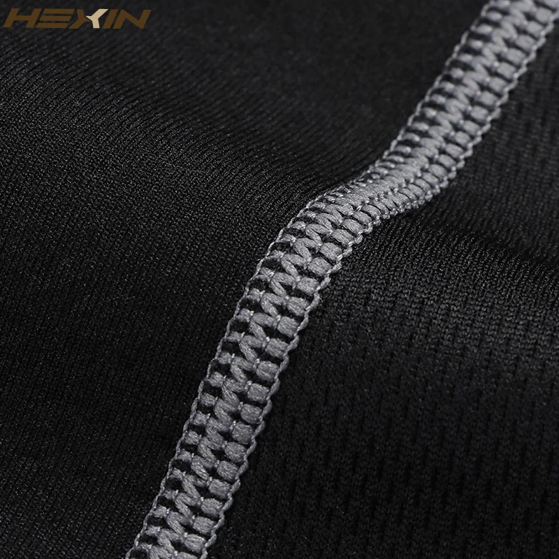 HEXIN, Корректирующее белье для тела, неопрен, сауна, пот, женское Спортивное Корректирующее белье, светоотражающая молния, дышащий Топ для похудения