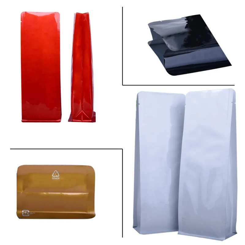 50 шт. разноцветные органные пакеты из алюминиевой фольги для упаковки кофе