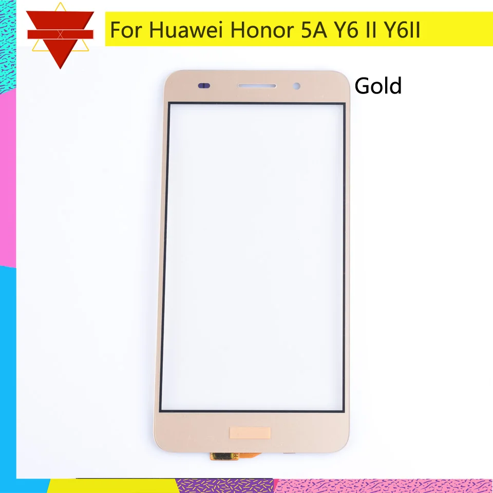 10 шт./лот для Huawei Honor 5A Y6 II Y6II искусственная кожа искусственный сенсорный экран
