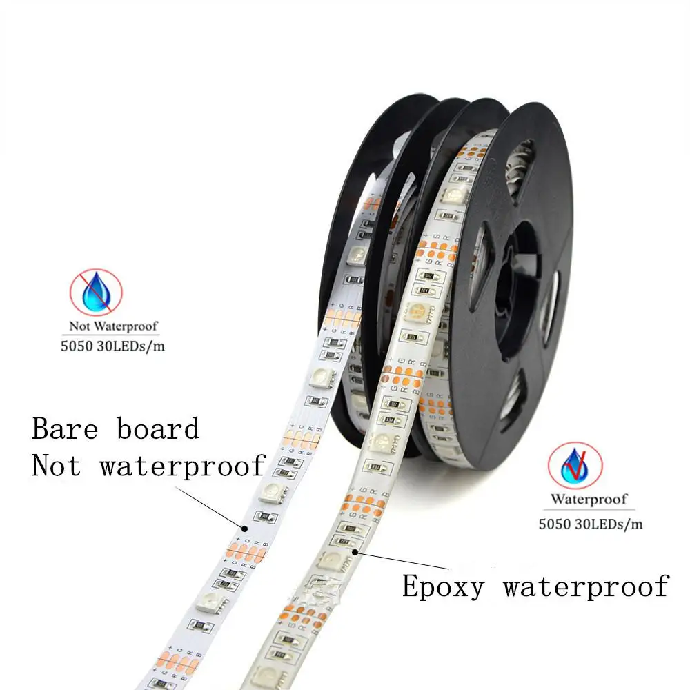 Hobbylan 10 м Кухонные светильники водонепроницаемая полоса RGB светодиодная яркость