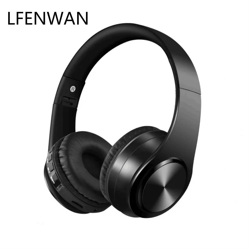 Беспроводная bluetooth гарнитура sd карта музыкальная игровая Бас портативная