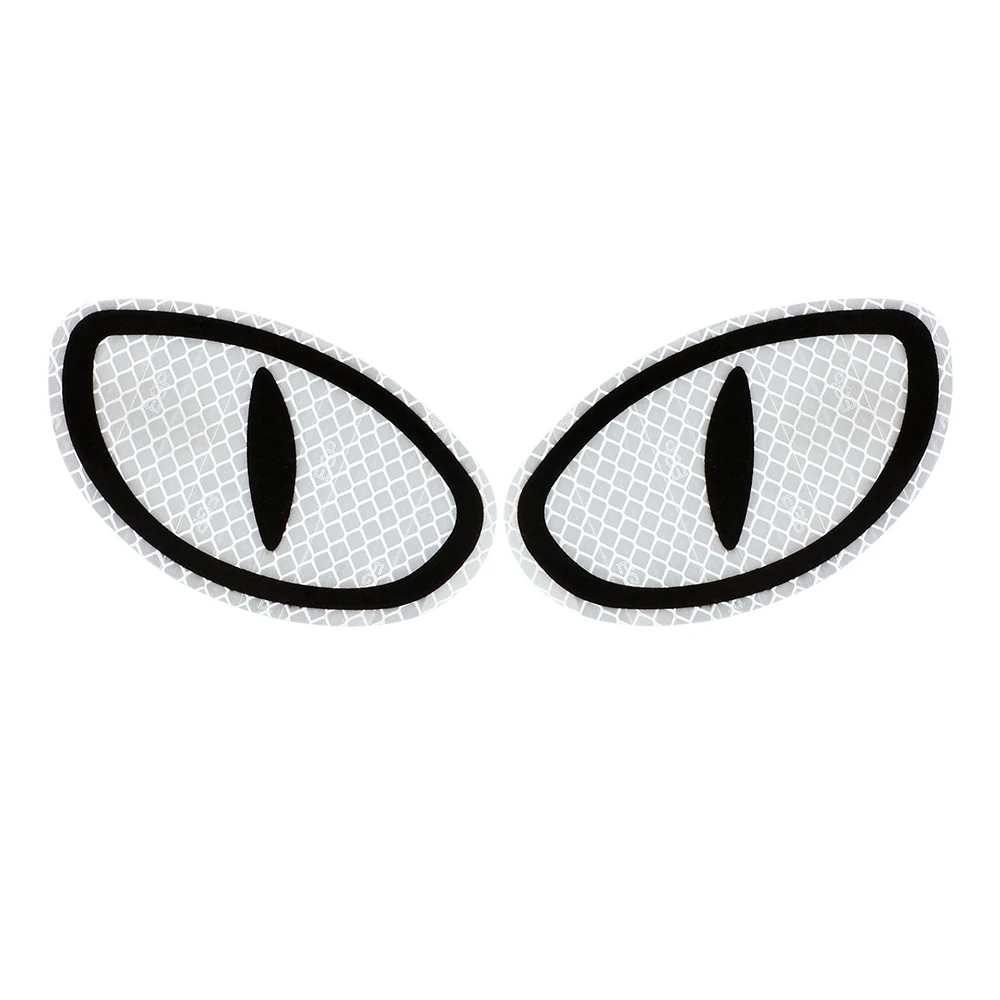 YOSOLO 2 шт. автомобиль Стикеры Светоотражающая наклейка для автомобиля