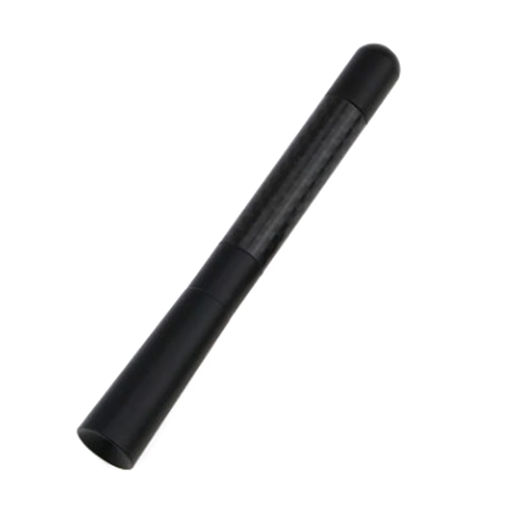 12 см черная Автомобильная Радио Fm антенна комплект замена углеродного волокна