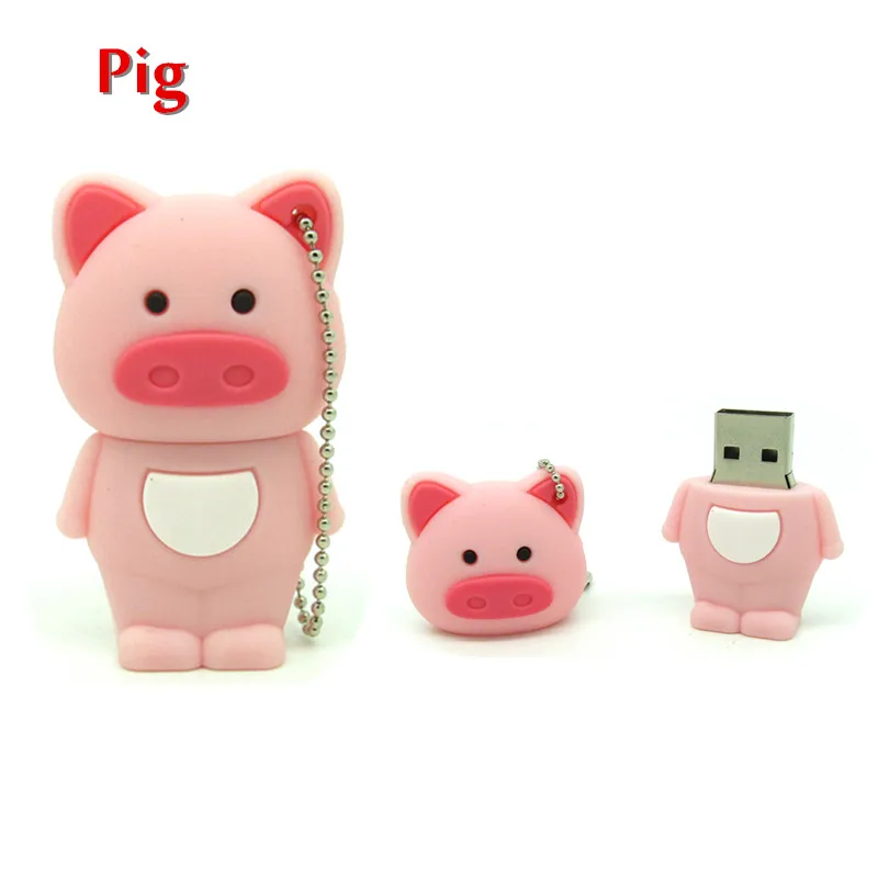 USB-флеш-накопитель с изображением животных 11 стилей 128 Мб 4 ГБ 8 16 32 64 | Компьютеры и